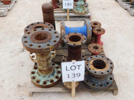 LOT: #139 – SPACER AND ADAPTOR SPOOLS